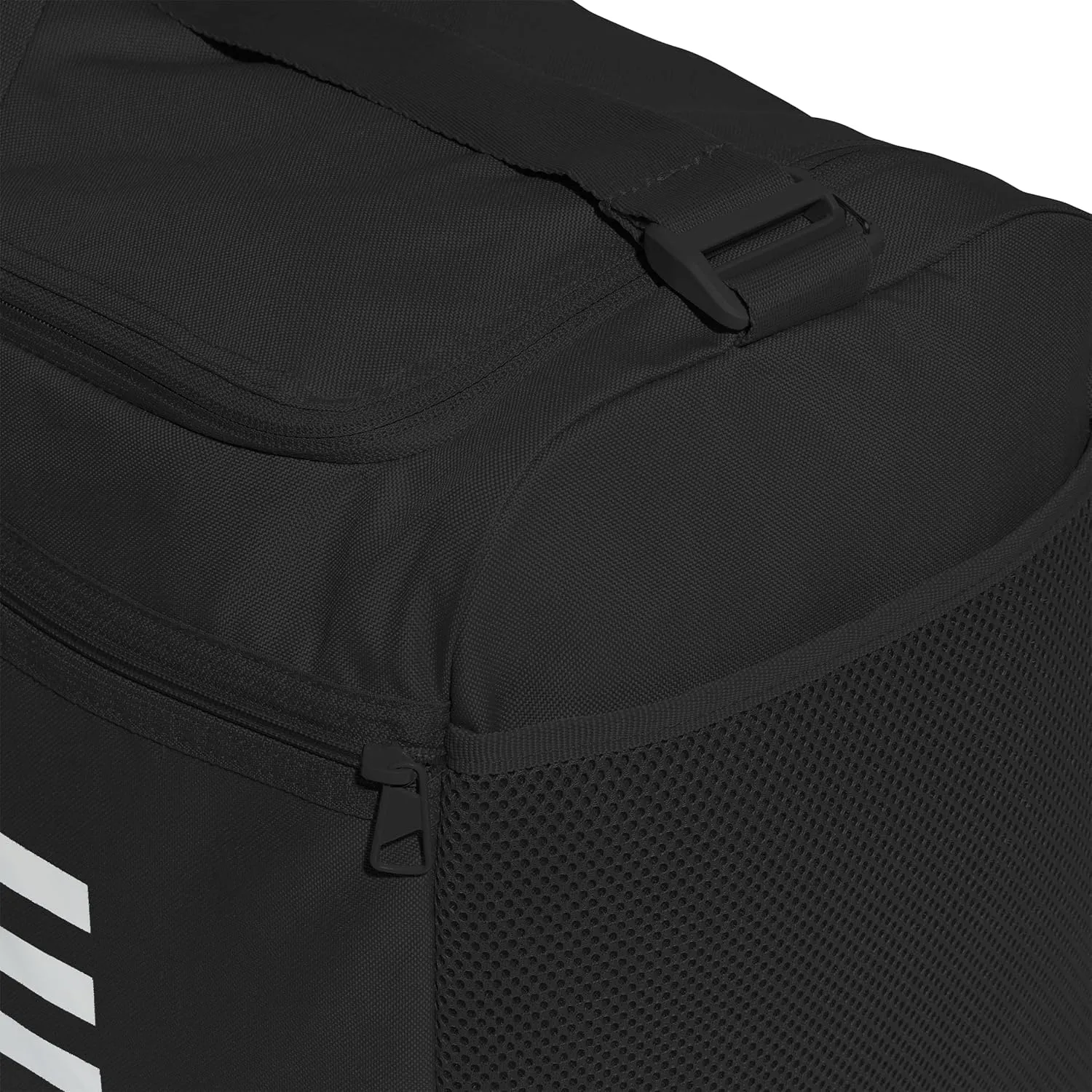 adidas Duffel Training Bag Medium Black 55 Liters, black / black, UN, Duffel Bag