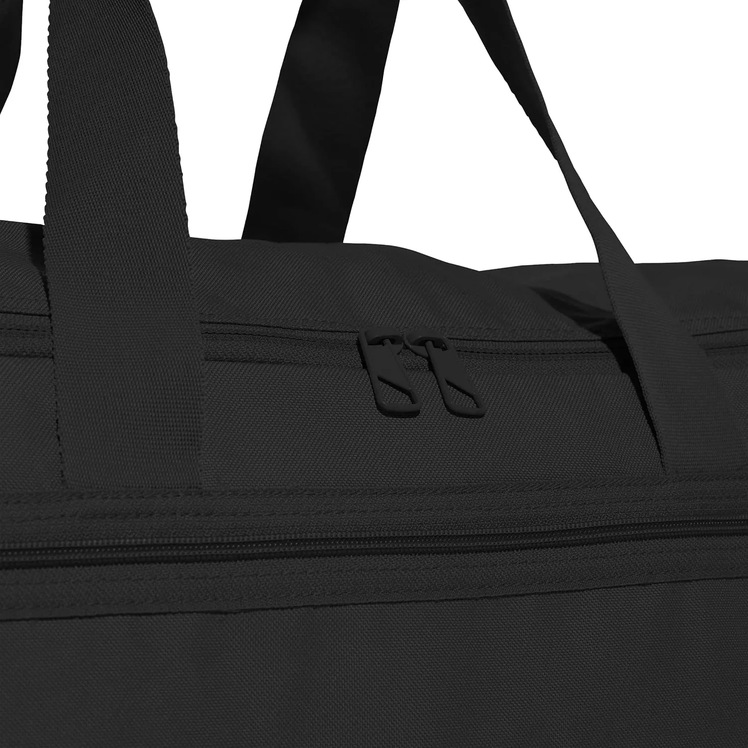 adidas Duffel Training Bag Medium Black 55 Liters, black / black, UN, Duffel Bag