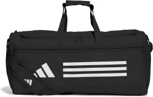 adidas Duffel Training Bag Medium Black 55 Liters, black / black, UN, Duffel Bag