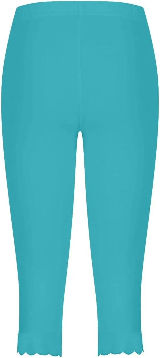 Capri Leggings for Women 2024 Length Capri Leggings 2024 Summer Cropped Pants Casual Solid Comfy Capris 2024 Summer