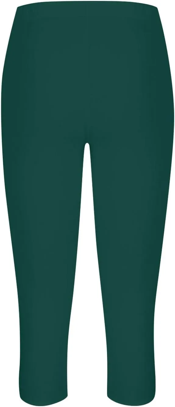 Capri Leggings for Women 2024 Length Capri Leggings 2024 Summer Cropped Pants Casual Solid Comfy Capris 2024 Summer