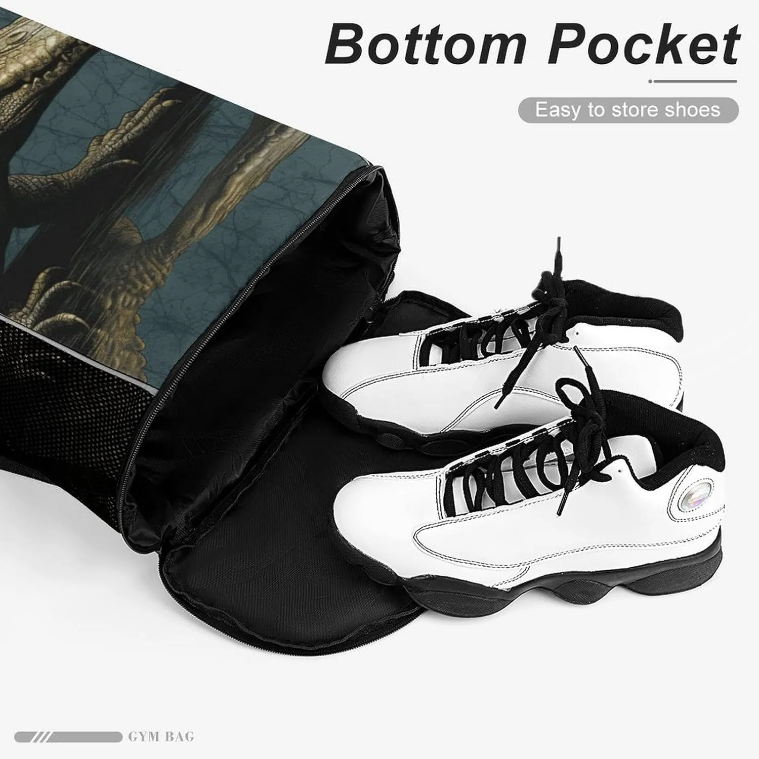 Drawstring Backpack,Animal Patterns Printed Drawstring Bags,String Backpack with Shoes Compartment And Wet Proof Pocket,Small Sports Gym Cinch Bags for Women & Men