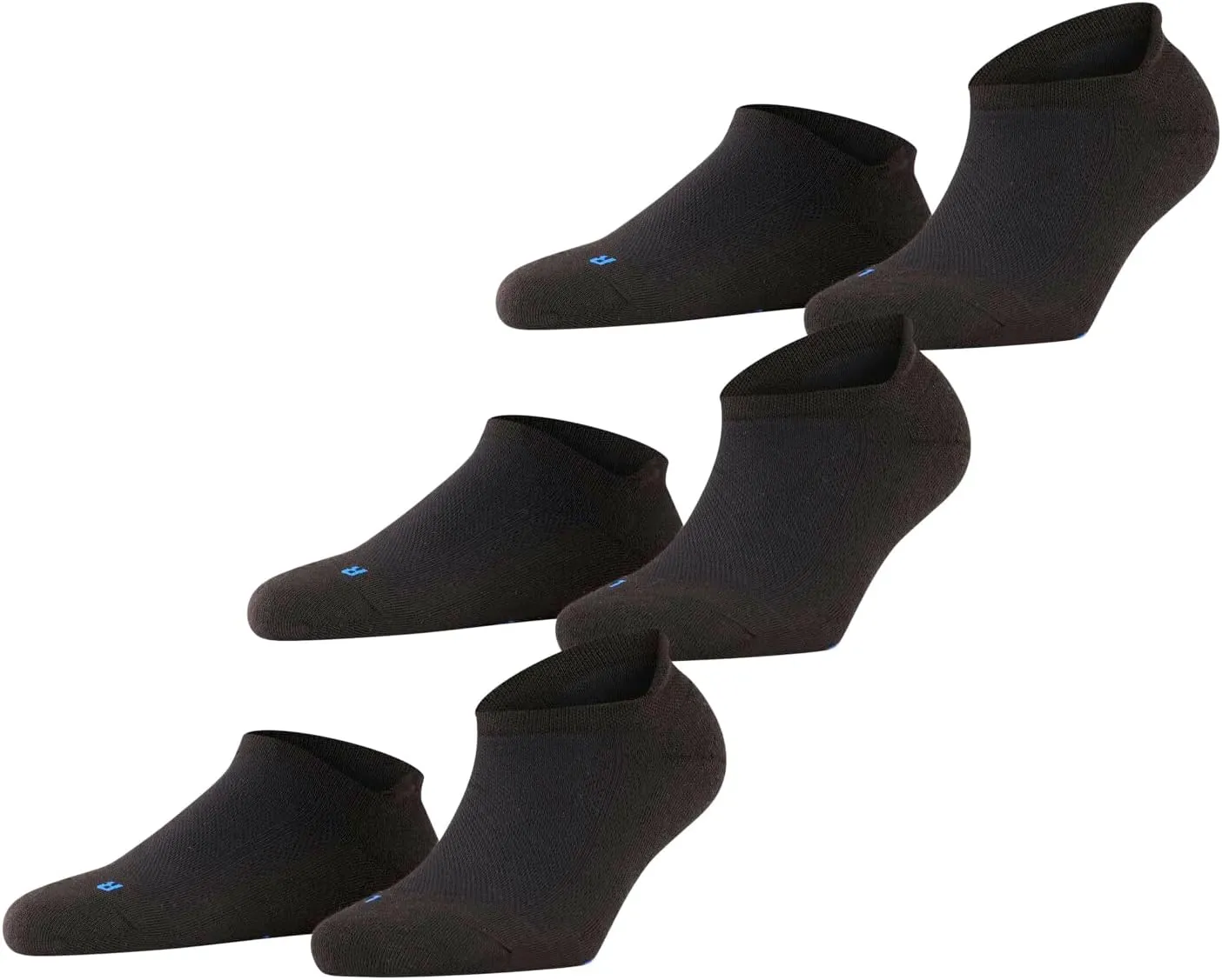 FALKE Unisex Cool Kick 3-Pack Sneaker Socks, Breathable, Cooling, 3 Pairs