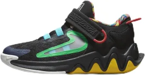 Giannis Immortality 2 (DQ1942-002, Black/Electric Algae/University Gold/Pink Glow) Size 12