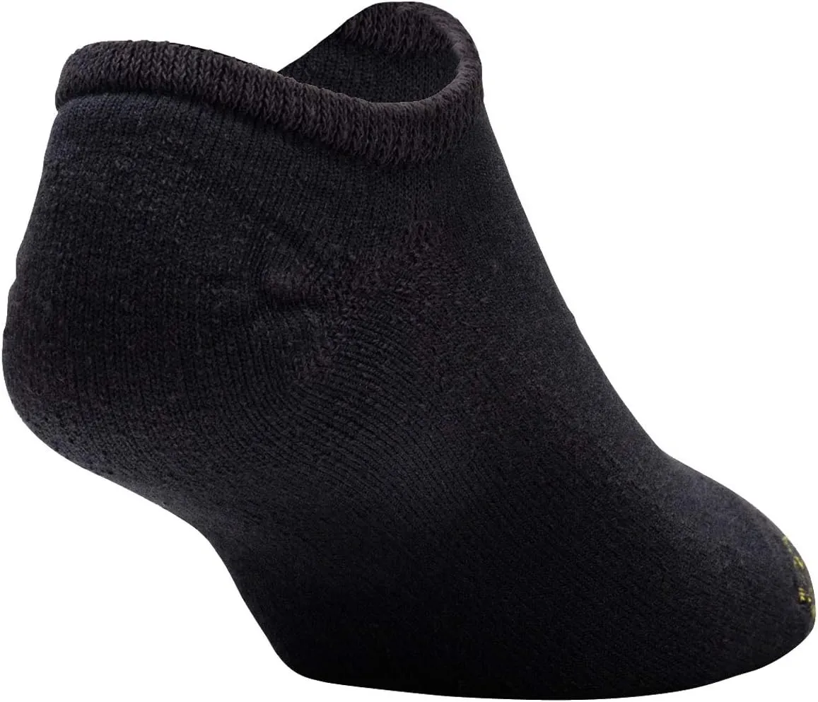 GOLDTOE Men's 656F Cotton No Show Athletic Socks, Multipairs