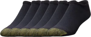 GOLDTOE Men's 656F Cotton No Show Athletic Socks, Multipairs