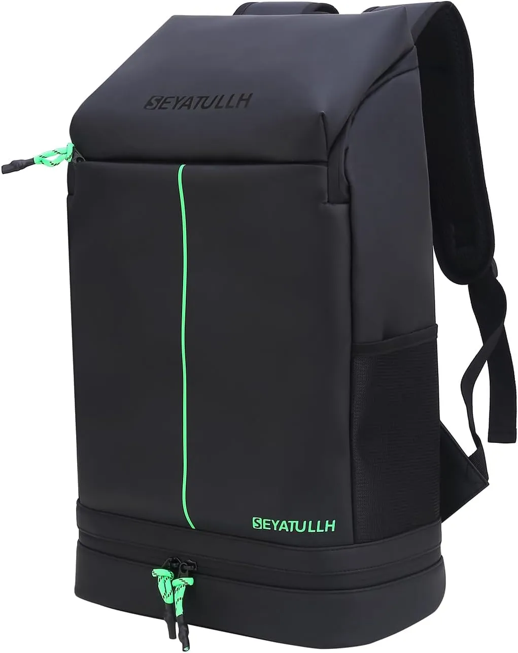 Gym Backpack for Men Women Travel Duffel Bag with Large Shoe Compartment & Bottle Holder Waterproof Backpack(green)