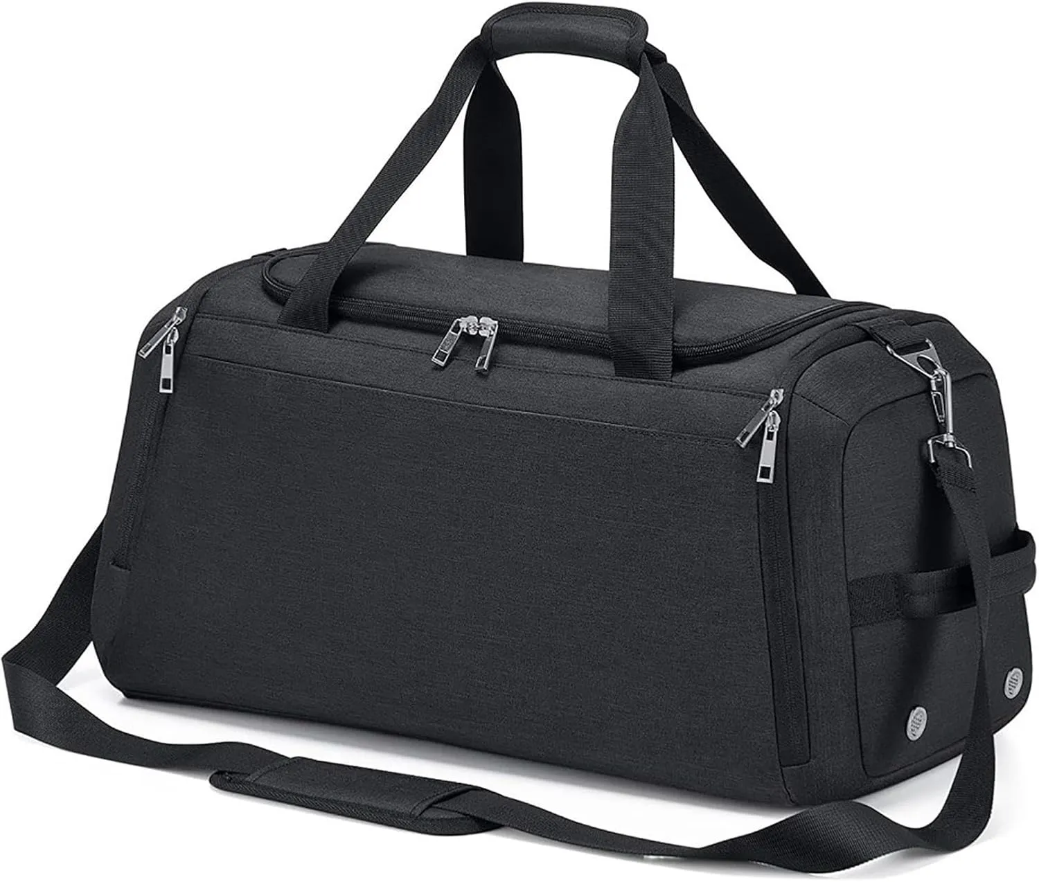 Gym Duffle Bag for Men Women,Water Resistant Travel Duffle Bag Carry on Bag with Shoes Compartment and Wet Pocket, Weekender Overnight Bag,A