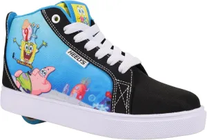 HEELYS Unisex-Child Spongebob Squarepants Racer 20 Mid Wheeled Heel Shoe