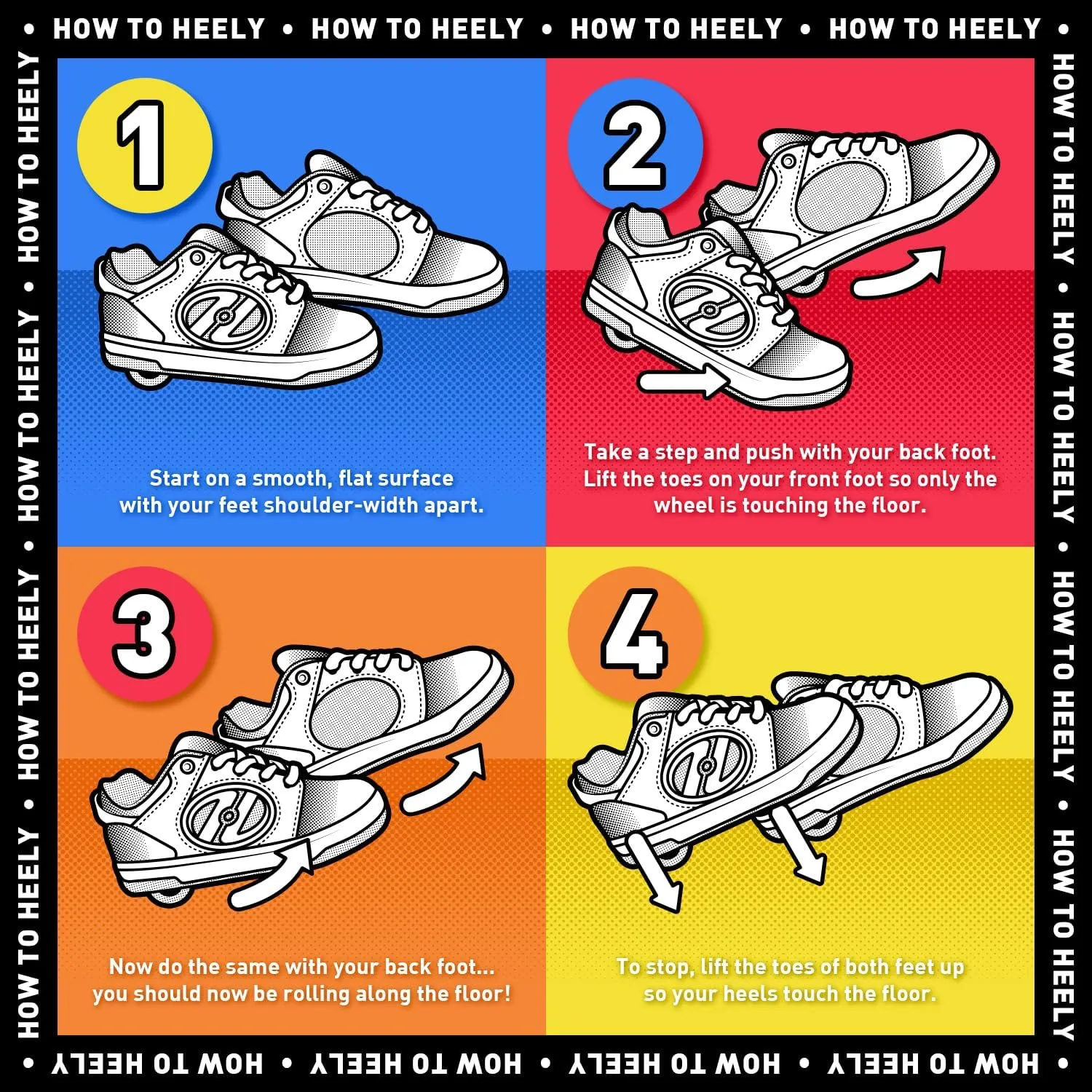 Heelys Unisex Kid's Low-Top Wheeled Heel Shoe