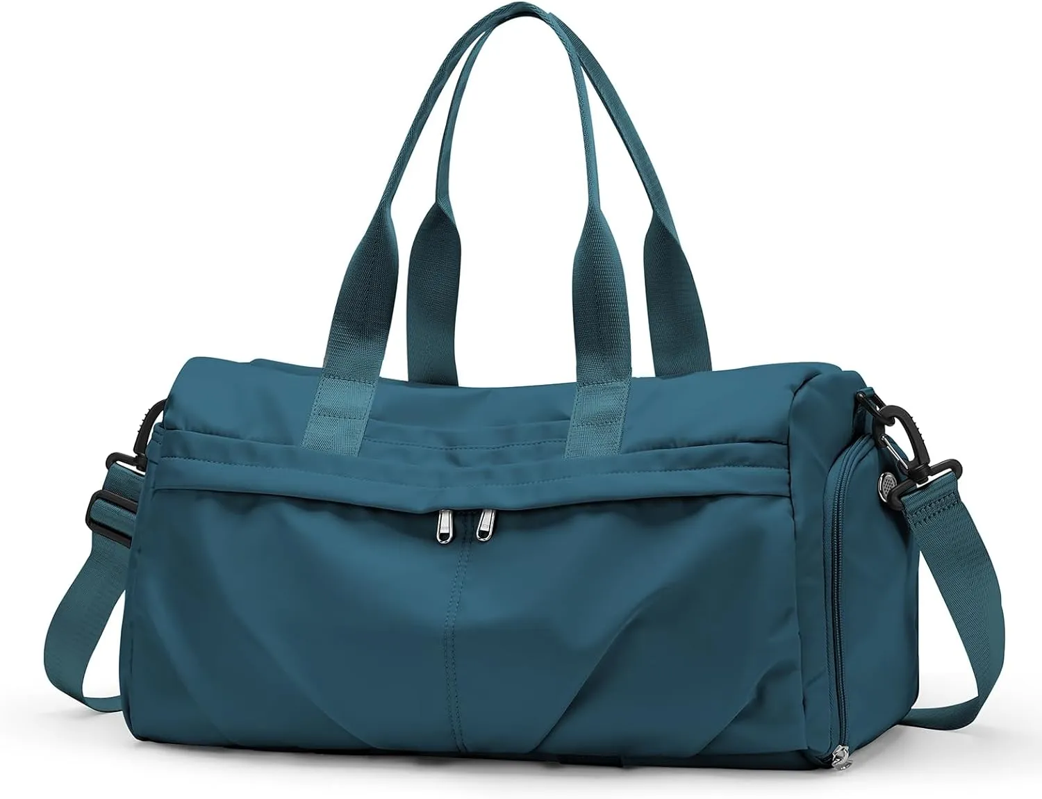 HYC00 Sporty Duffel Bag Women Men Fitness Bag Sports Bag Women's Sports Gym Bags with Shoe Compartment Gym Bag Hospital Bag Overnight Bag Hand Luggage with Wet Pocket Weekender Bag Travel Duffel Bags