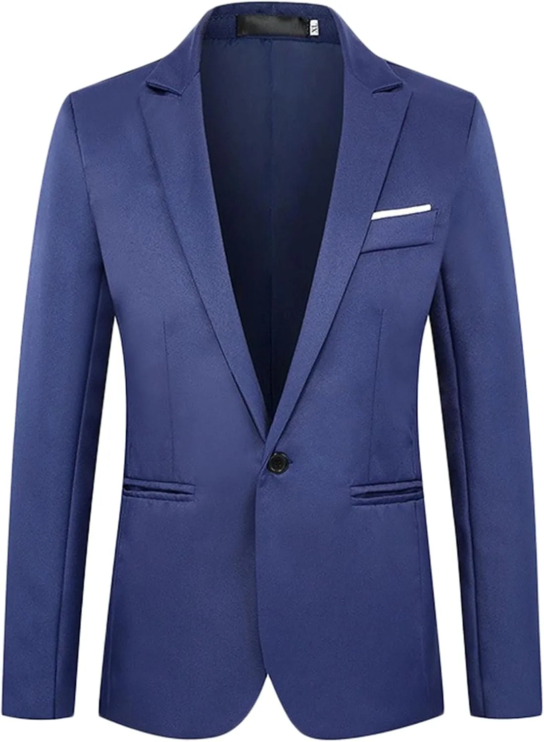 Men's Suit Jacket One Button Slim Fit Sport Coat Business Daily Blazer