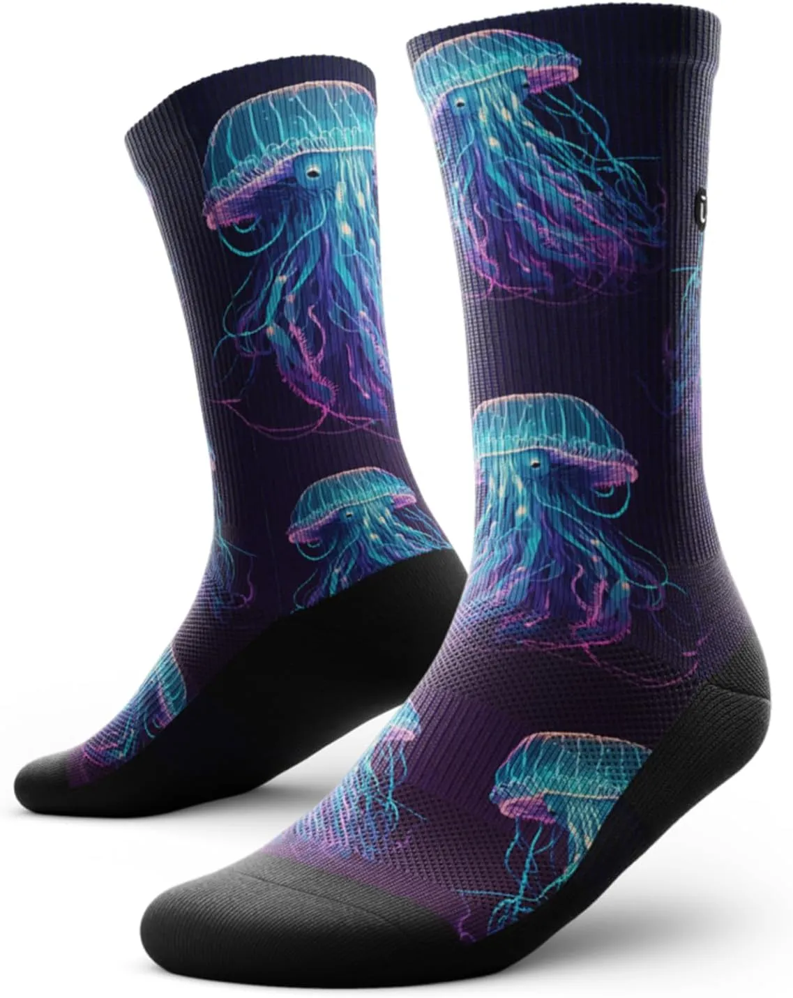 Outway Crew Socks for Men & Women, Breathable, Moisture-Wicking Athletic Socks with Arch Support, Colorful, Durable Blend