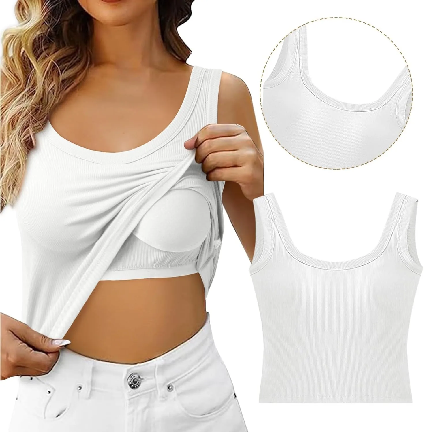 Seamless Comfort Bra Top,Women's No Wire, No Bulk, Smooth Fit Under Clothes, Summer Essential