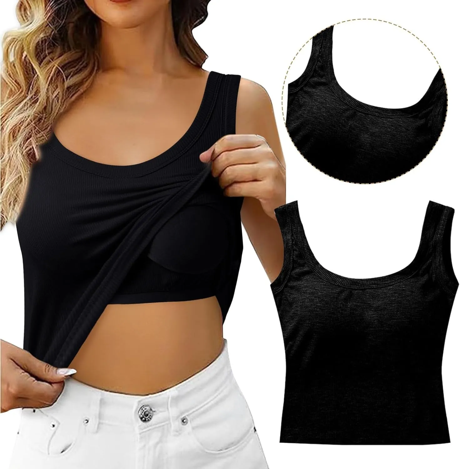 Seamless Comfort Bra Top,Women's No Wire, No Bulk, Smooth Fit Under Clothes, Summer Essential