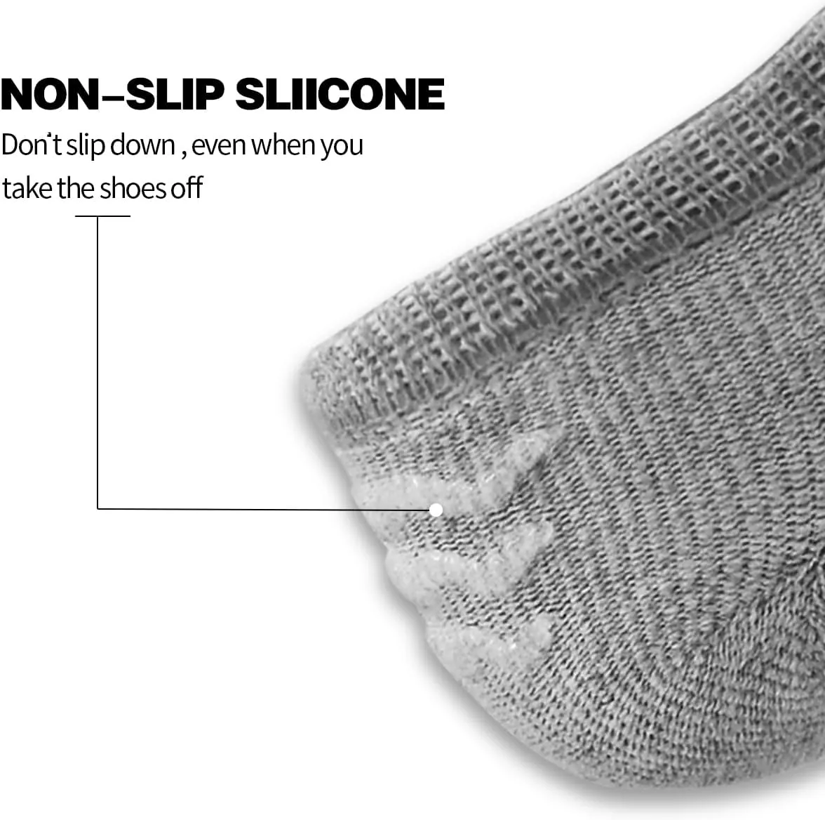 Tphon Women's No Show Socks, 12 Pairs Low Cut Ankle Socks with Anti-Skid Grips for Loafers