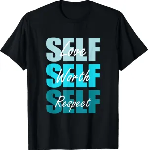 Turquoise Self-ish X 3 Turquoise Color Graphic T-Shirt
