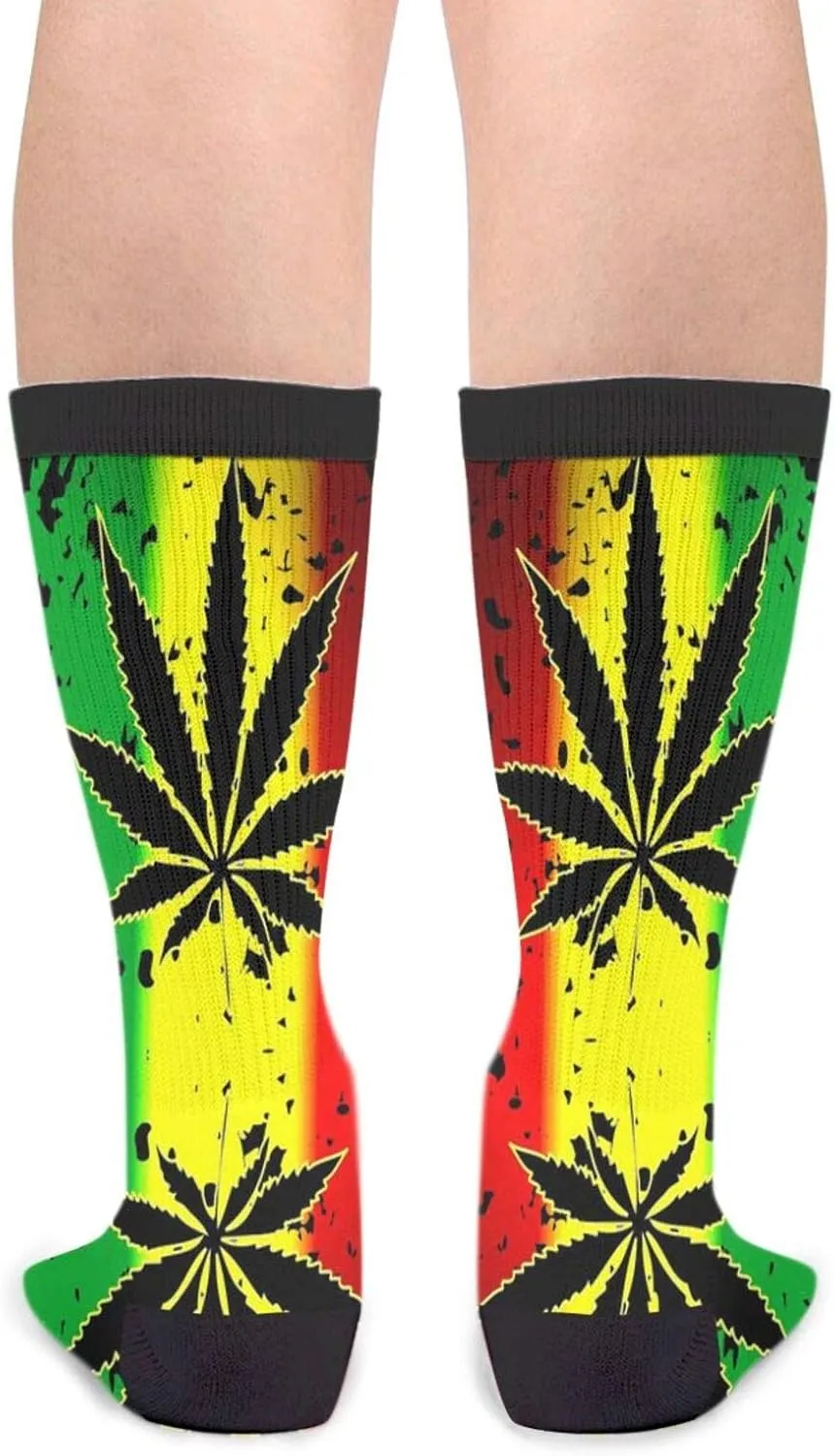 Unisex Novelty Crew Socks Casual Funny Crazy Dress Socks