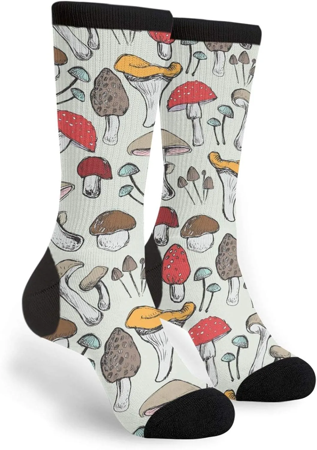Unisex Novelty Crew Socks Casual Funny Crazy Dress Socks
