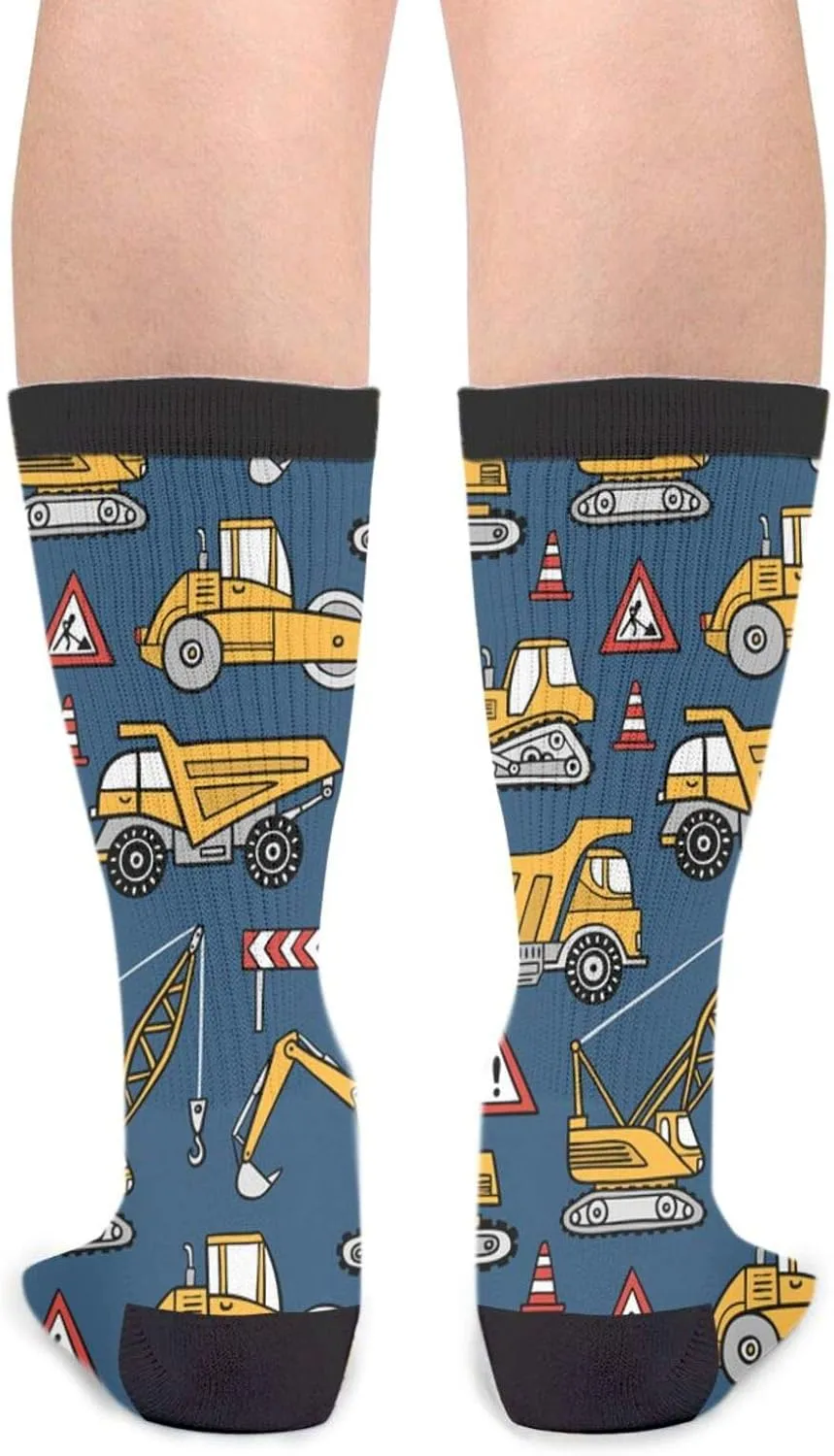 Unisex Novelty Crew Socks Casual Funny Crazy Dress Socks