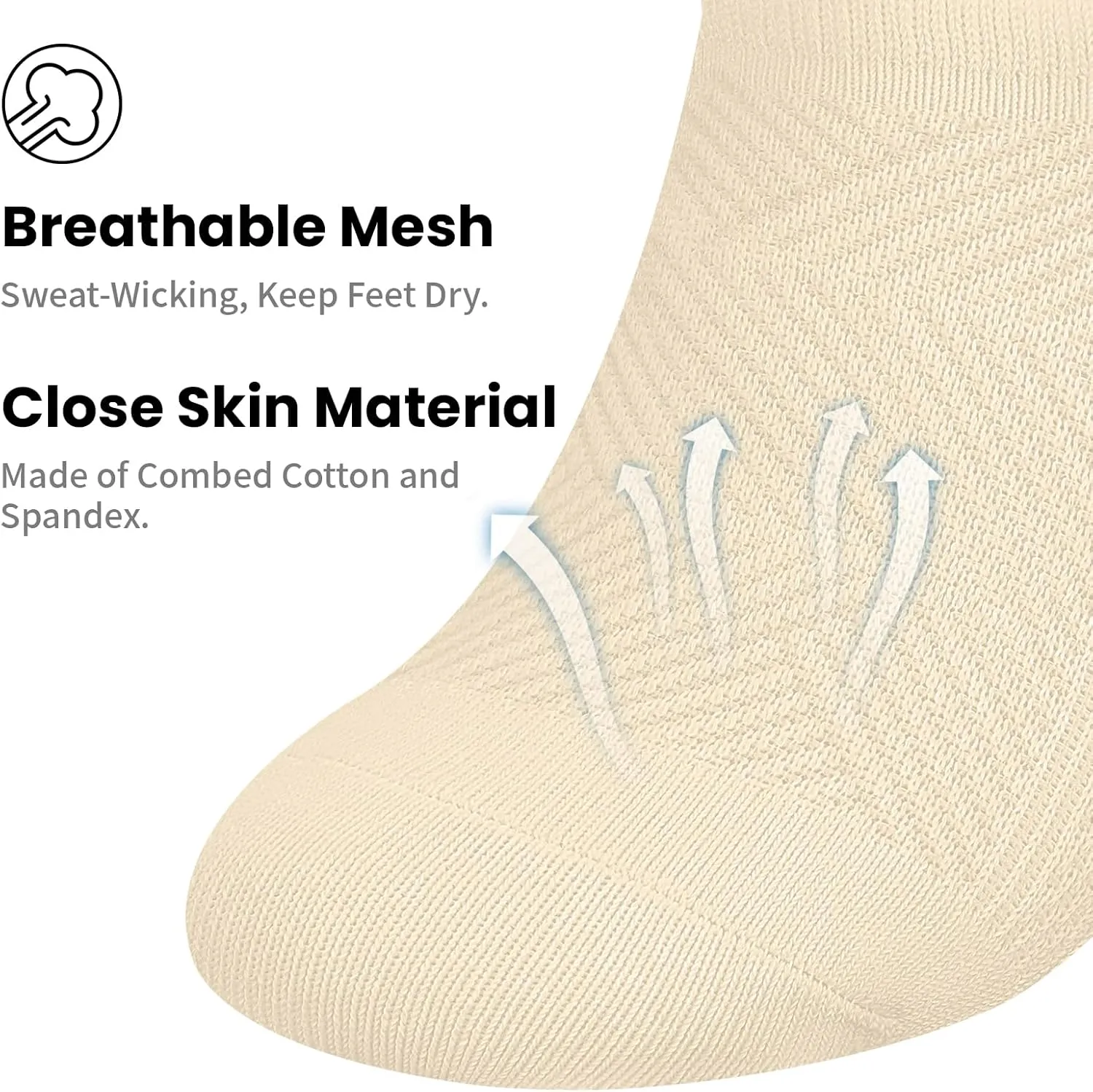 wernies No Show Socks Women 10 Pairs Low Cut Ankle Socks with Non Slip Casual Invisible Liner Socks