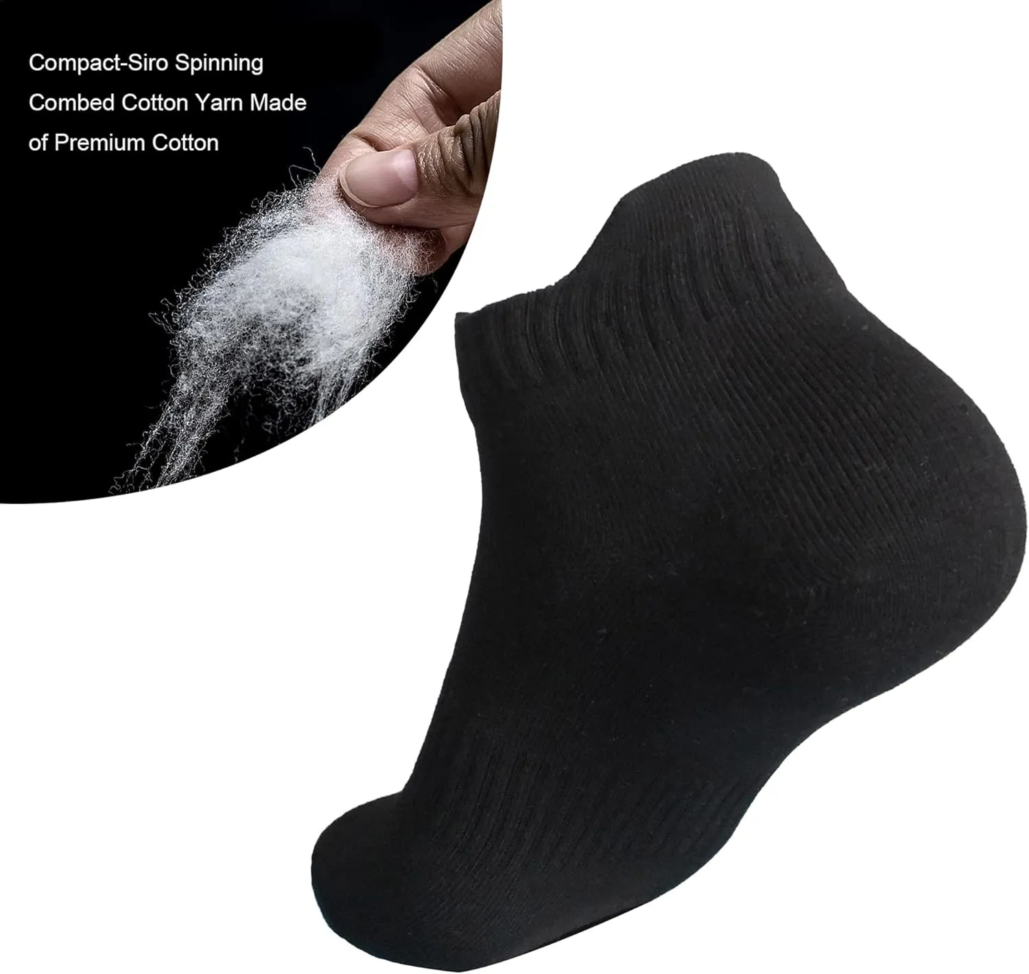 Womens Anti Odor Breathable Moisture Wicking Sports Cotton Low Cut Socks for Athletes Foot