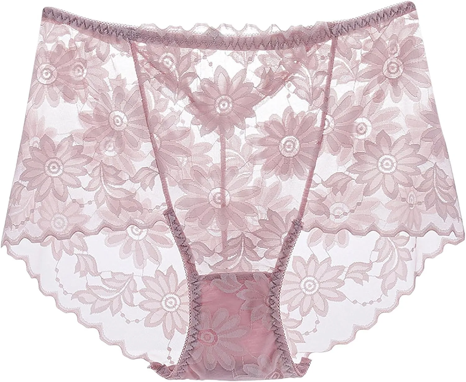 Women's Panties High Waist Lace Seamless Briefs Comfortable Large Size Underwear for Women