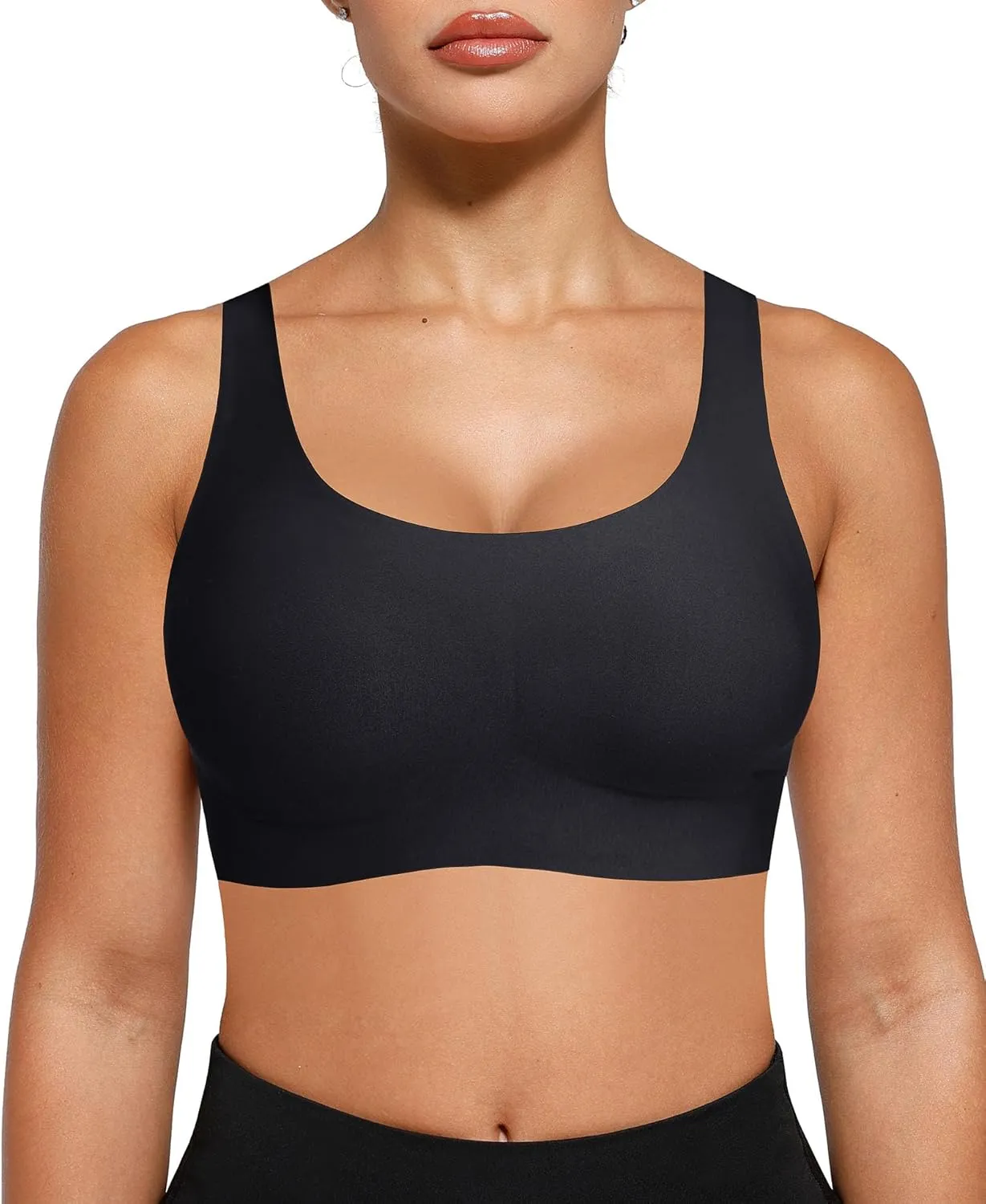 Women's Wirefree T-Shirt Bra Full Coverage No Underwire Bra Seamless Comfort Design for Everyday Bra Smooth Fit